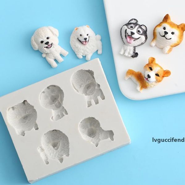 

silicone cake molds chocolate moulds fondant puppy moulds silicone fondant dog mould cake tool