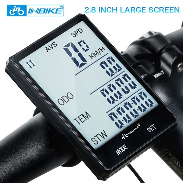 

inbike code table chinese and english luminous speedometer large wireless code table dot matrix bicycle screen bicycle screen