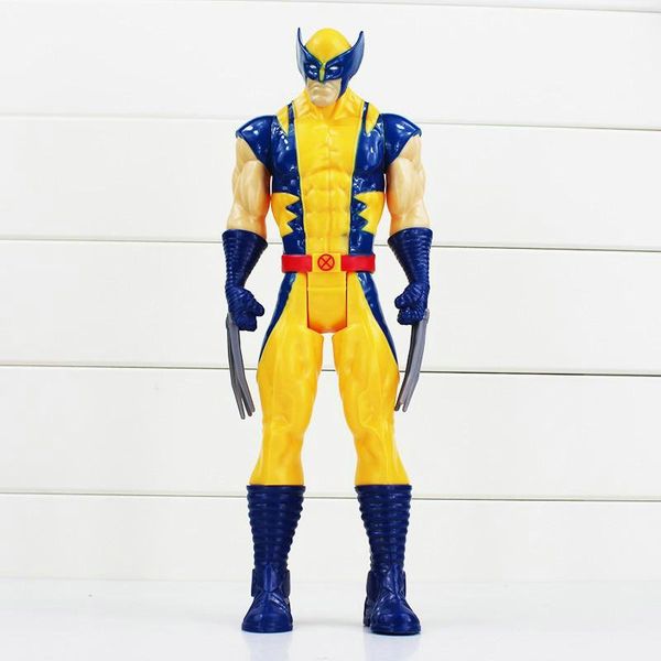 

2016 us 1799 30 cm marvel super heros the avengers thor iron man spider man captain america wolverine pvc toy action figure modello sgnsk