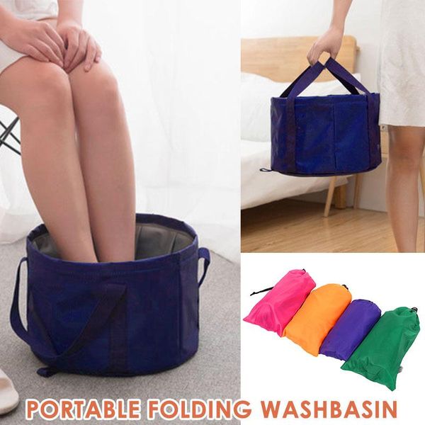 

outdoor bags portable 600d fabric canoe outing folding basin waterproof bag travel bucket sport rowing practical