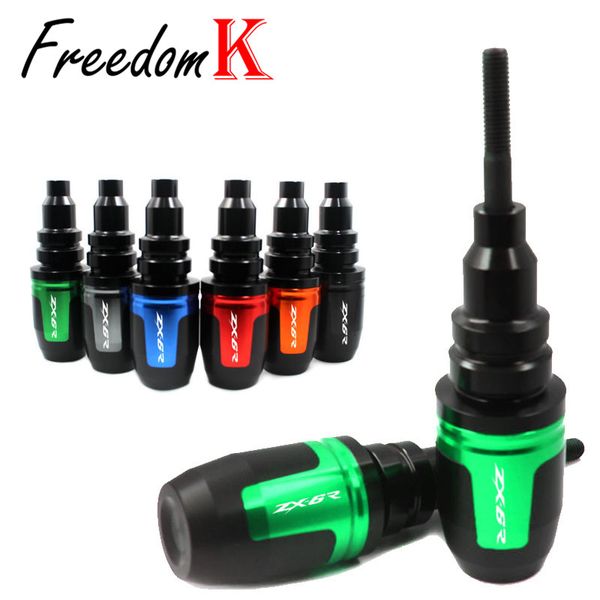 

for zx6r zx 6r zx6r motorcycle cnc falling protection frame slider fairing guard crash pad protector