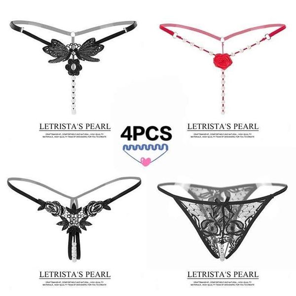 

4шт lady sexy bikini белье pearl цепи пара флирт thong entice мягкая трусы сеть ювелирных изделий тела для женщин день святого валентина t20, Silver