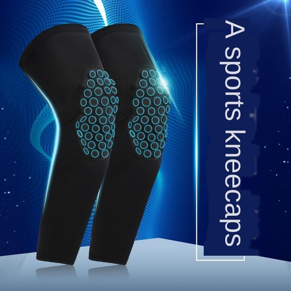 

honeycomb protection basketball protection sports protective gear shock absorption basketball knee pad thin children knee pad, Black;gray