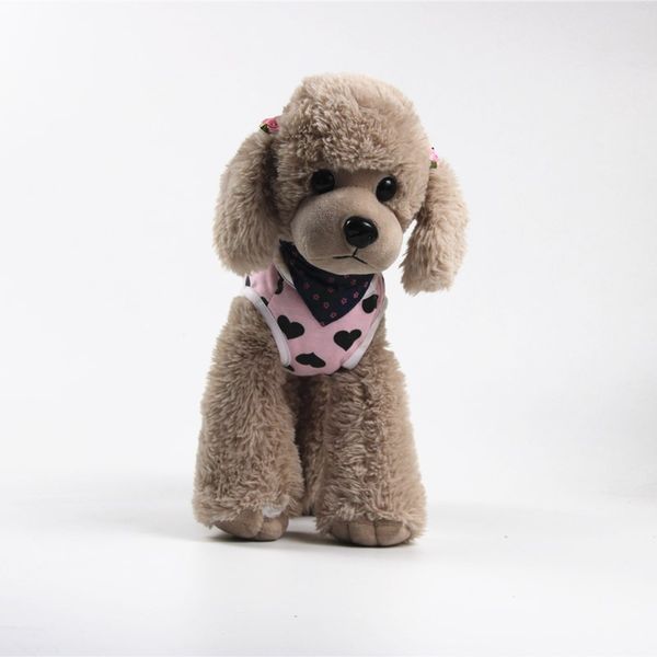 

factory spring/summer dog clothing printed pet t-shirt teddy bear cat small dog pet vest pet clothing