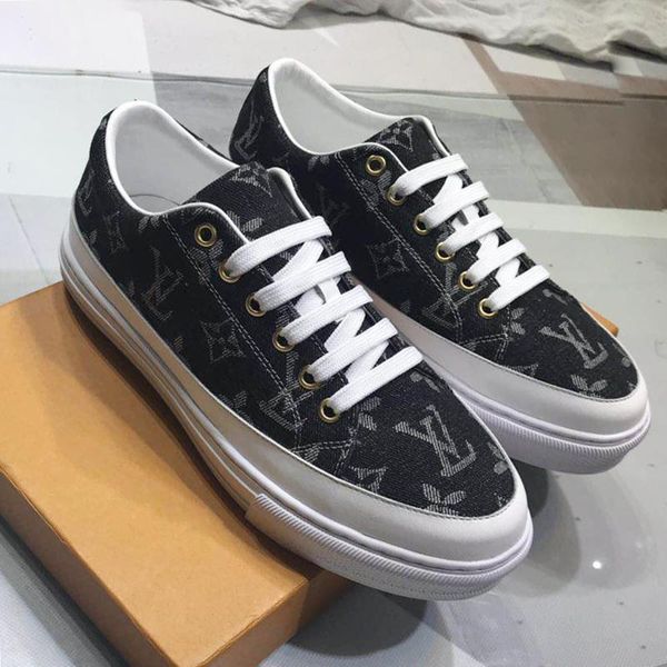 

mens shoes sneaker lace up with original box casual shoes for men luxury mens shoes fashion flats zapatos de hombre l63 trainers sports walk