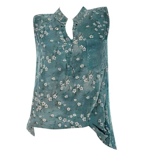 

womens clothing female shirt women summer casual regular tunic short sleeveless buttons blouse shirt roupas feminina, White
