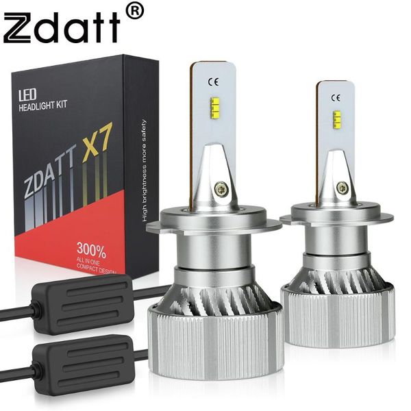 

zdah7 led h4 headlight h11 led bulbs h1 ice lamp 12v 3 9005 light bulbs for cars 100w 12000lm fog lights