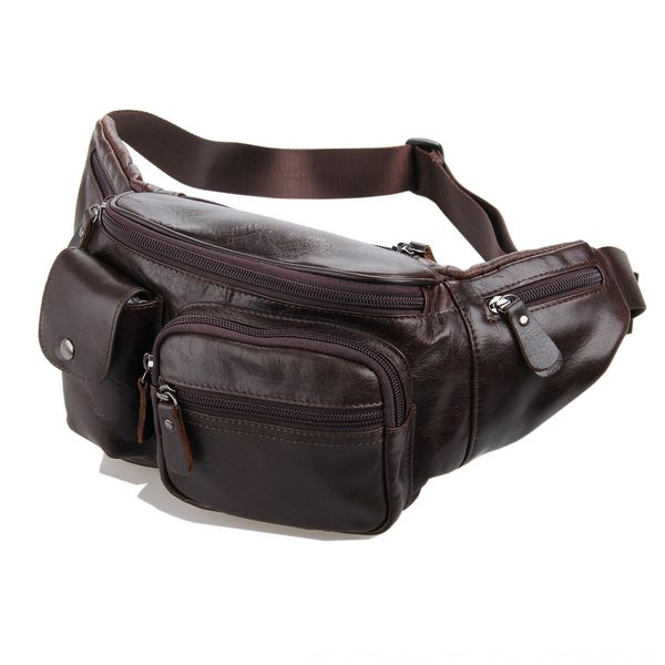 

j.m.d real leather running running practical real leather waist bag leisure small waist bag 7210