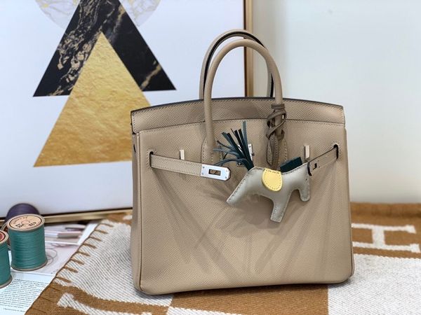 

wholesale half handmade original epsom leather brand purse25cm,wax thread,have both gold and silver hardware,fast delivery