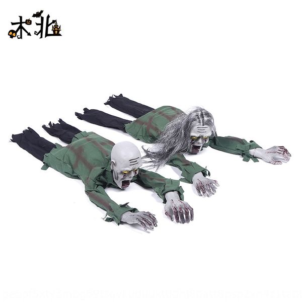 

halloween horror voice ktv and props control electric crawling chamber ktv ghost house decoration props thriller toys crawling ghost