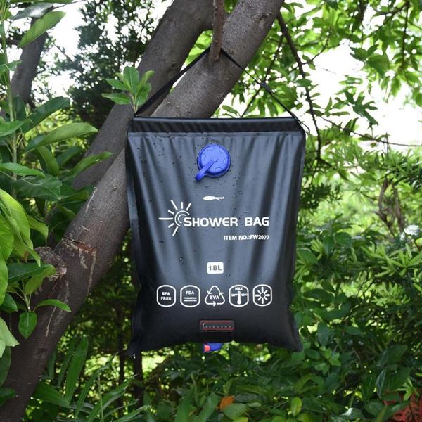 

18l душ сумка складной солнечная энергия с подогревом кэмп пвх вод сумка открытого отдых путешествие туризм альпинизм барбекю пикник для хра