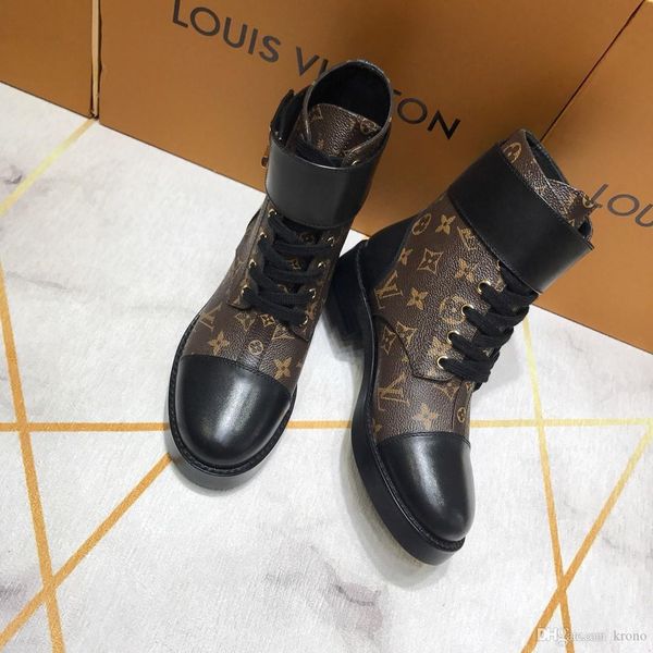 

printed stripes short boots hook loop leather lace up womens motorcycle boots,personality wild womens martin boots 35-42 0001, Black