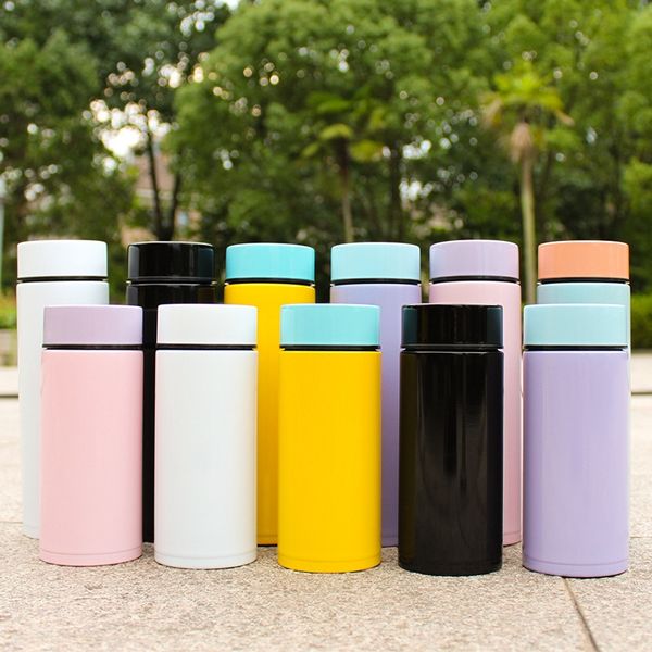 

stainless steel thermos thermos women's cute water golden cudgel wolf-proof straight cup portable cup gift