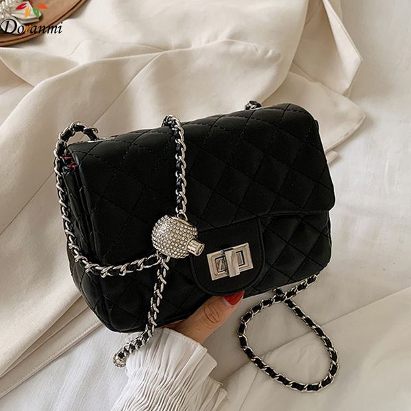 

doranmi classic diamond lattice flap bags for women 2020 designed small shoulder bag messenger bolsos mujer bg837