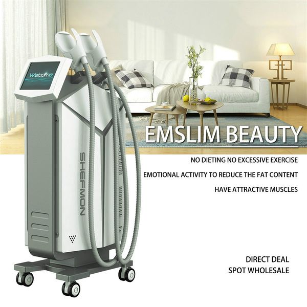 

hiemt high energy focused high intensity focused electromagnetic korean emslimming for muscle toning fat reduction body slimming