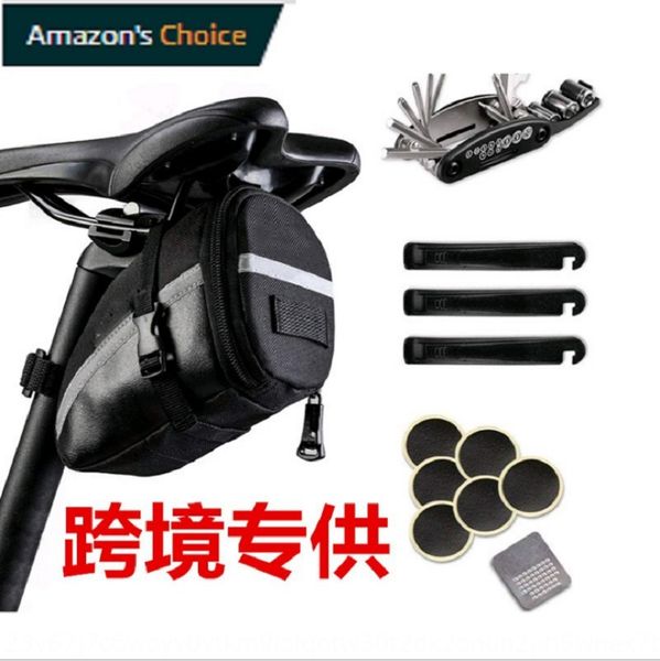 

trunk mountain bike bag rear bicycle bicycleseat bicycle seat bag glue-tire repair combination tool set
