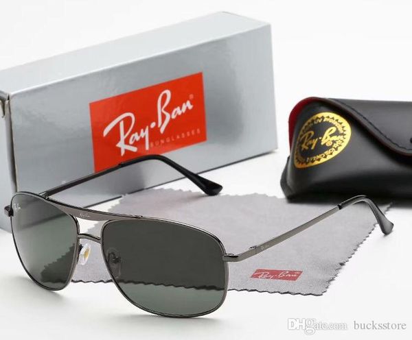 

fashion designer sunglasses for men women summer metal frame sport pilot sunglasses men popular sun glasses pilot, Black