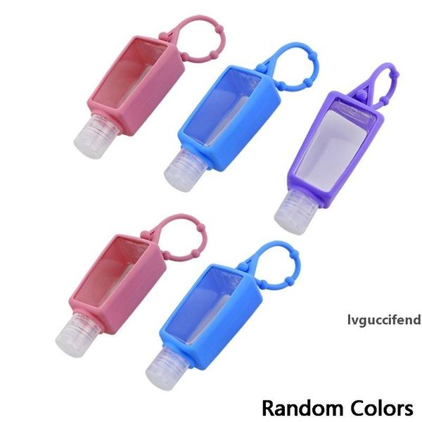 

30ml empty bottle pocketable bath body hand sanitizer disinfectant holder silicone travel storage factory wholesale lx2935