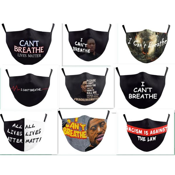 

spolice brutality revolution slogan masksi can't breathe face mask all lives matter mask high protective pm2.5 reuse mask fast ship