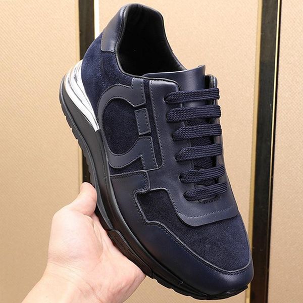 

mens shoes with origin box outdoor walking fashion sneakers plus size low casual men shoes calzado deportivo para hombre, Black