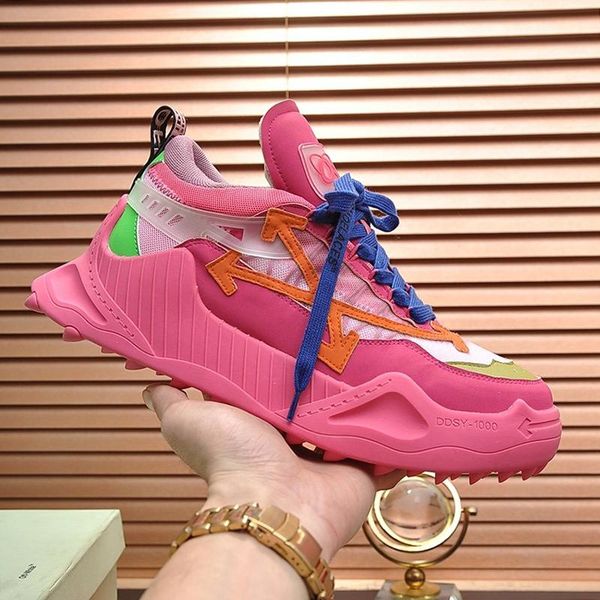 

drop ship mens shoes herren luxus marken schuhe outdoor walking footwears sports lace -up casual men shoes odsy -1000 sneakers, Black