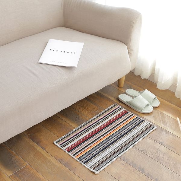 

1663 small color bar square non-slip door foot bathroom mat non-slip mat