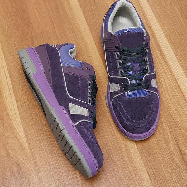 

luxury trainer sneaker mens shoes fashion classic autumn and winter chunky sneakers lace -up sports men shoes scarpe sportive da uomo, Black