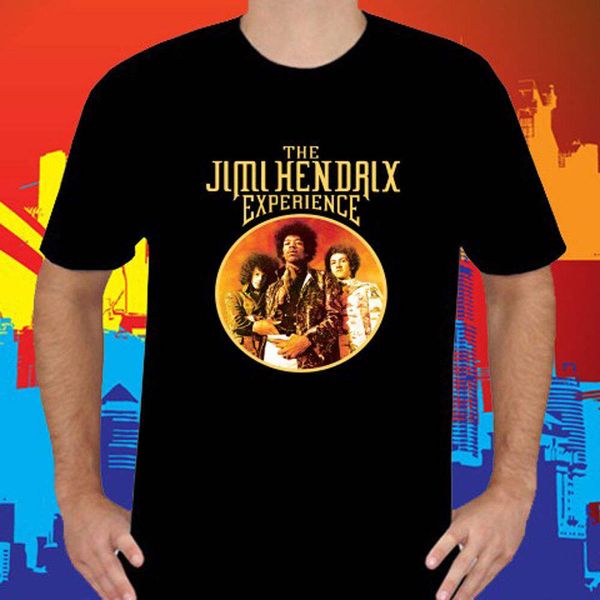 

New The Jimi Hendrix Experience rock band legend black T shirt size S to 3XL