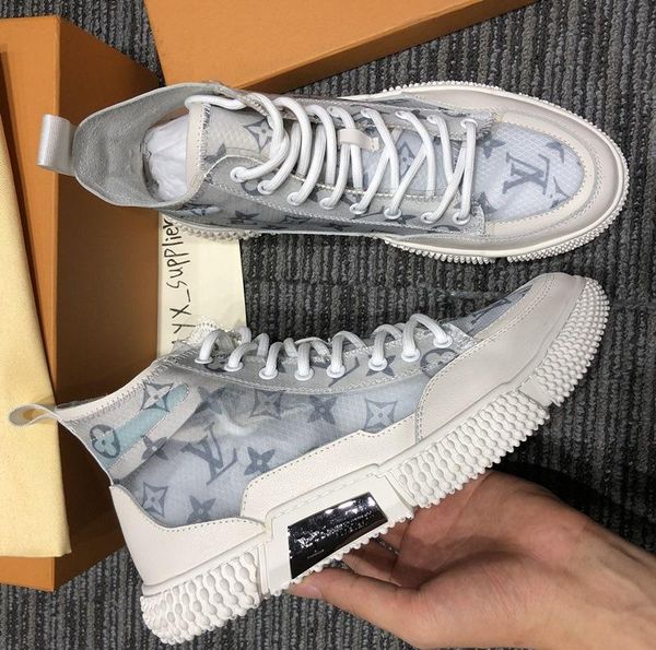 

2020d fashion trend men's letter transparent high-flat shoes, high-quality fashion wild sports shoes, original box packaging delive