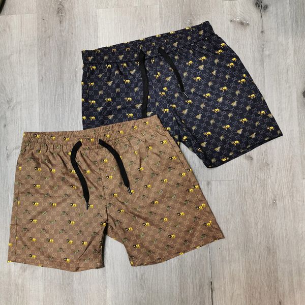 

new printed shorts men's summer beach shorts trousers swimwear men's letters surf life men's swimming sports pants