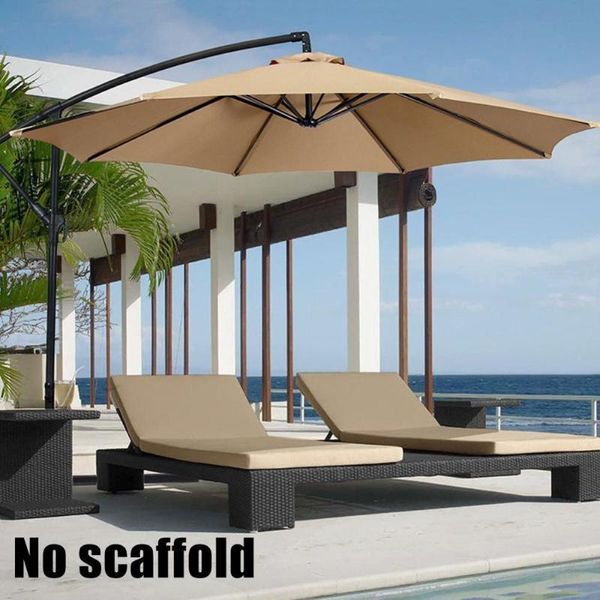 2m parasol pátio guarda-sol guarda-chuva cobertura para pátio piscina praia pérgola impermeável jardim ao ar livre dossel o abrigo do sol