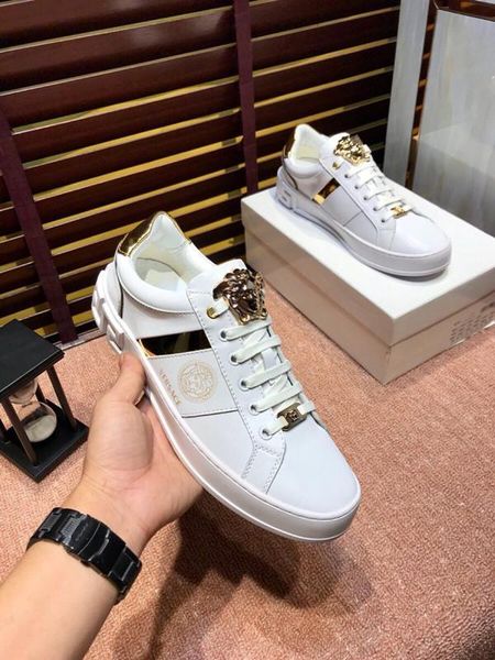 

2020g luxury fashion men's shoes low-lace-up embroidery daily sports shoes, high-quality casual wild outdoor shoes, size: 38-451, Black