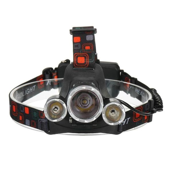 

headlamps portable led headlamp 4 modes waterproof headlight built-in 18650 battery outdoor camping fishing