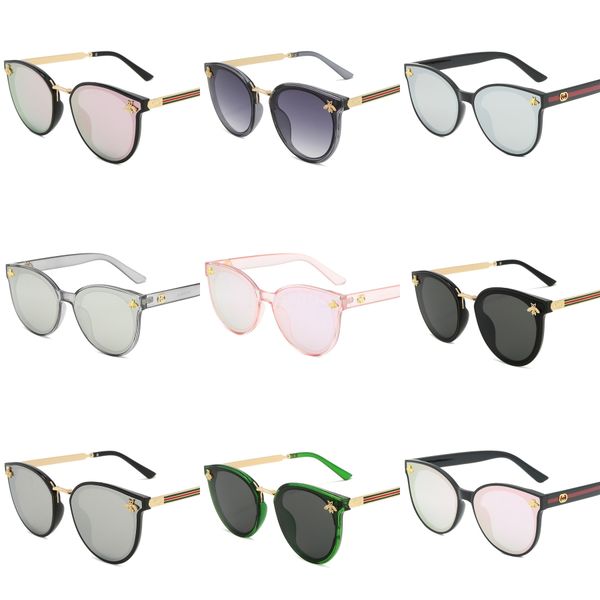 

simple vintage kids sunglasses child sun glasses round flower gafas baby children uv400 sport sunglasses girls boys oculos de sol#926, White;black