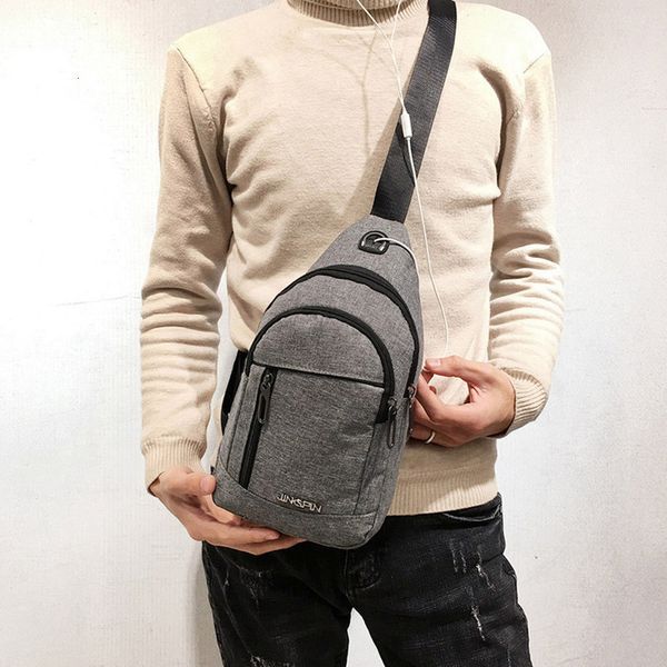 

convenient shopping popular neutral outdoor fashion sports oxford cloth messenger shoulder bag chest bag waist bag