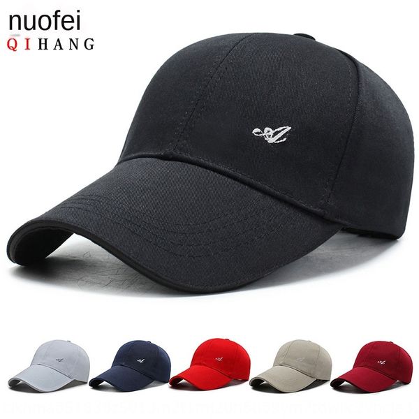 

autumn new men's middle-aged and elderly outdoor korean hat all-match casual sunscreen cotton baseball baseball cap cap, Blue;gray