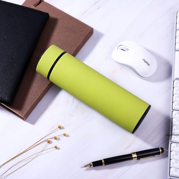 

17oz travel mug tea infuser bottle insulated coffee thermos food grade leak proof tumbler double wall stainless steel tumbler