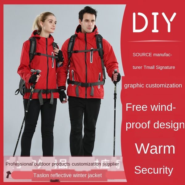 

1gsyz sports outdoor mountaineering fleece staff printable advertising sports outdoor mountaineering clothing clothing wool jacket wool flee, Blue;black