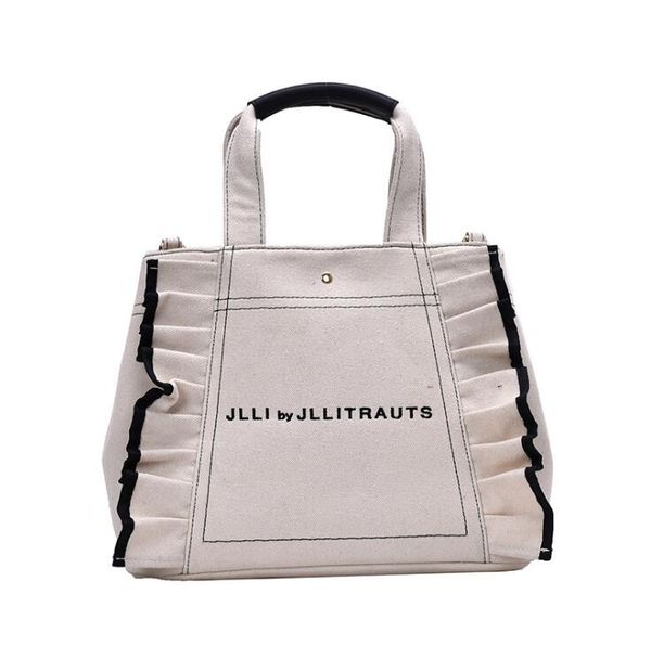 

design shipping bags women handbags large capacity canvas bag ins big shoulder bags girl totes