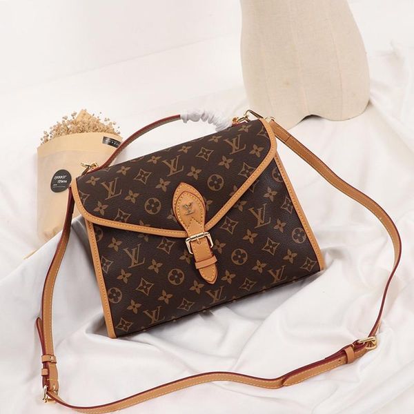 

new arrival womens bag leather shoulder small flap crossbody handbags handle tote sac bandouli ère sale with origin box