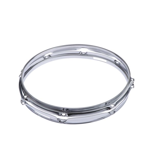 

pair die-cast 8-lug snare drum hoop - batter side - zinc alloy - 13 inch 1.5mm