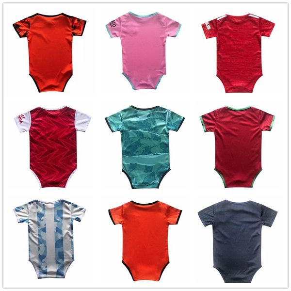 

2020 младенца джерси ребенка футбол джерси высокого качества 6-18 месяцев рубашка футбола, Black