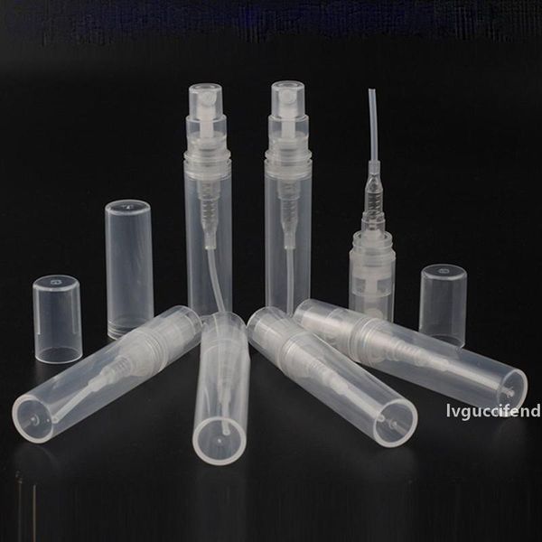 

plastic spray bottle 2ml 3ml with fine mist spray dispenser for disinfection alcohol perfume sample packing bottles iia98