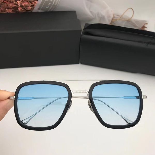 

new 006 mens sunglasses men sun glasses women sunglasses fashion style protects eyes gafas de sol lunettes de soleil with box, White;black