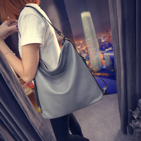 

simple shoulder bags handbags vintage luxury women messenger solid flap interior slot pocket single zipper casual bags female