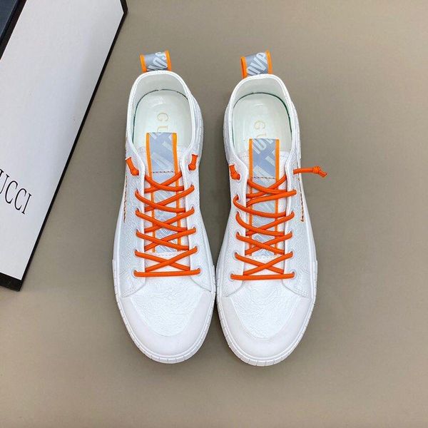 

white women casual shoes mens designer luxury shoes sneakers genuine leather embroidery classic trainers python embroidered love sneake r508, Black