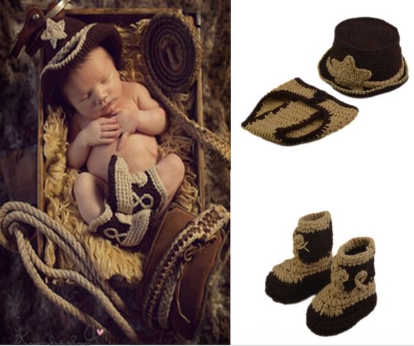 

lza1c pstudio baby pstudio baby pgraphy newborn handmade hat suit western cowboy style suit art pgraphy newborn handmade hat, Blue;gray