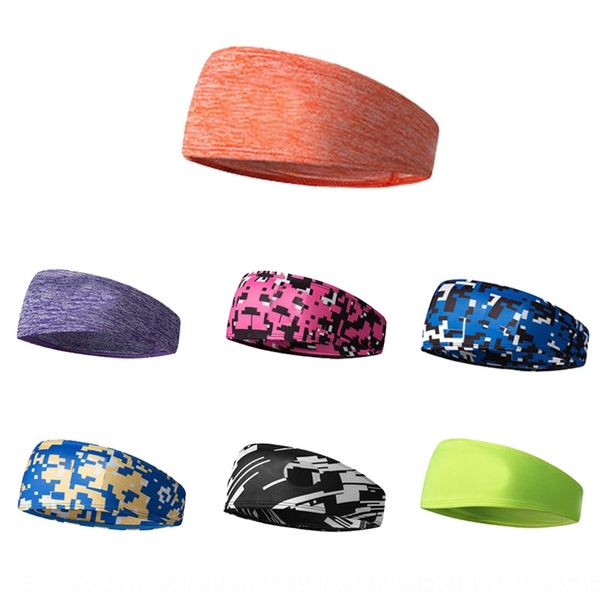 

new printing sports basketball hair hair sweat b fitness basketball headband men's and women's running anti-sweat headband