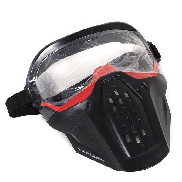 

mech mask water bomb gun cs battle game assembly external matching childrens protective cover impact-resistant windproof