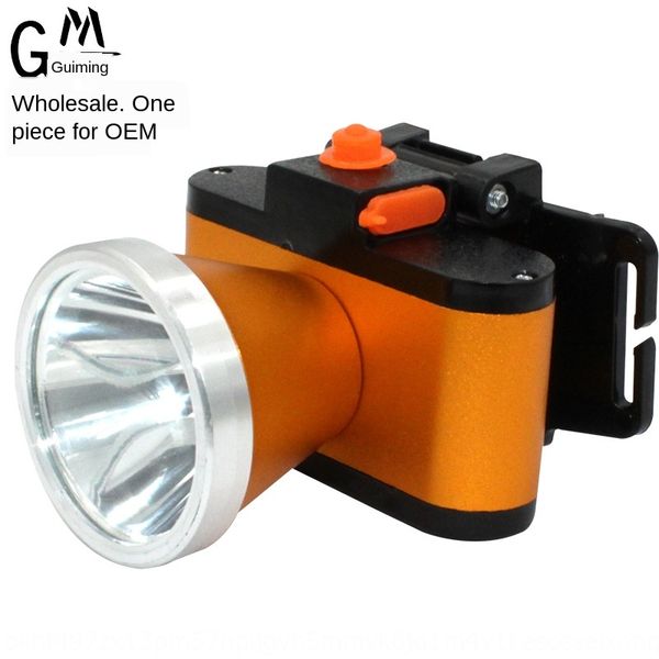 

strong light outdoor double lithium aluminum alloy small headlamp lighting head-mounted double lithium aluminum alloy small headlamp